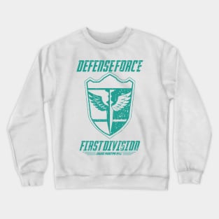 KAIJU No 8: DEFENSE FORCE FIRST DIVISION (GRUNGE STYLE) Crewneck Sweatshirt